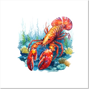 Red Lobster Posters and Art